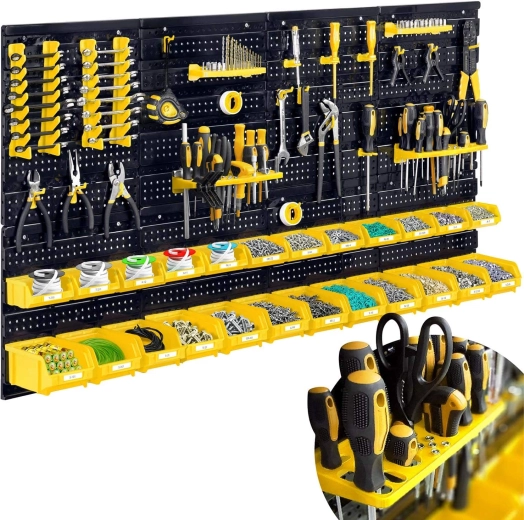 Humberg werkplaats wandbord voor gereedschap 128 × 76 cm