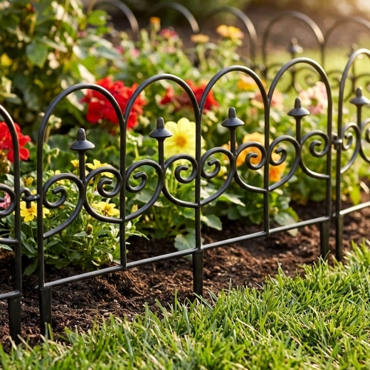 Elegante decoratie en strakke perkranden