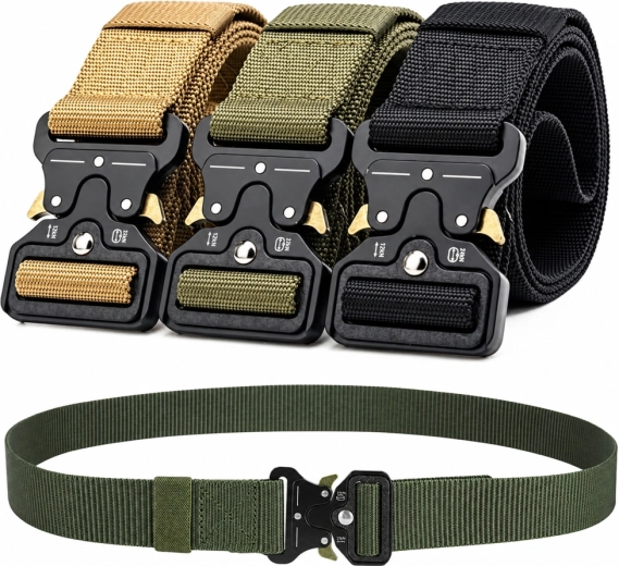 Tactische riem met snelgespsluiting, 120 cm