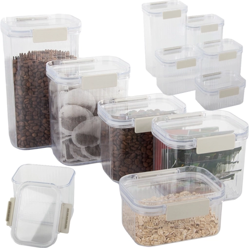 Set luchtdichte voedselcontainers, 5 stuks