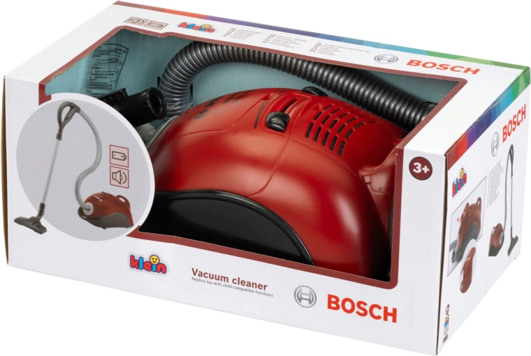 Geluidseffecten zoals een echte stofzuiger