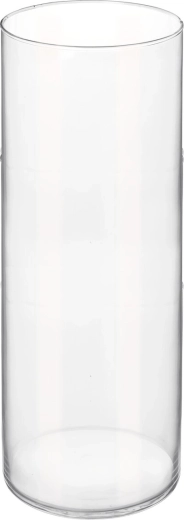 Transparante glazen vaas 40 cm