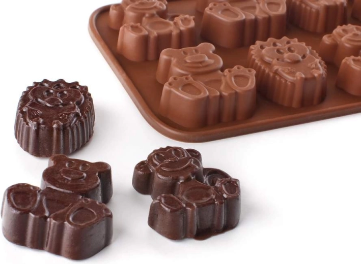 Anti-aanbak en flexibel siliconen voor eenvoudig lossen