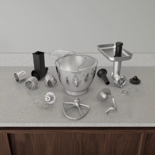 Rijke set accessoires voor meer veelzijdigheid