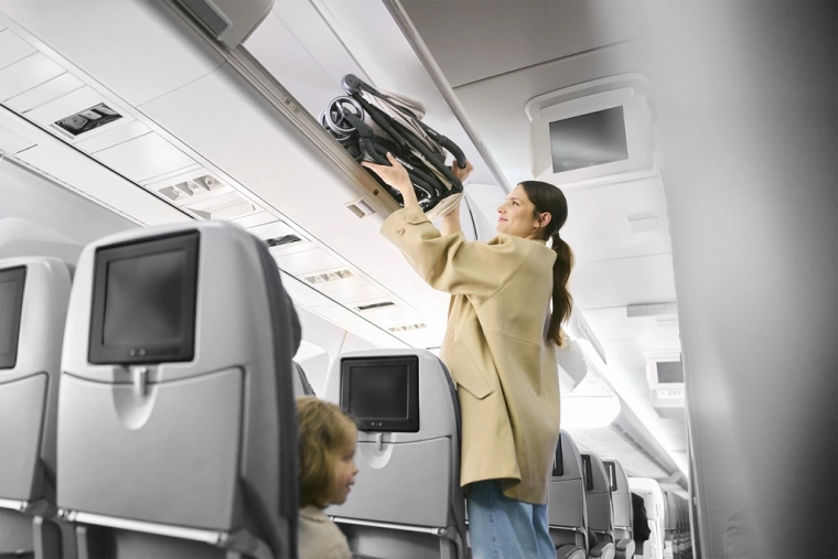 Automatisch inklappen tot handbagageformaat