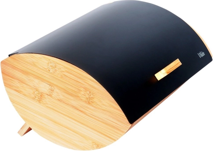 Bamboe en matzwart metaal