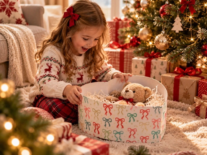 Stijlvolle verpakking voor een kerstverrassing
