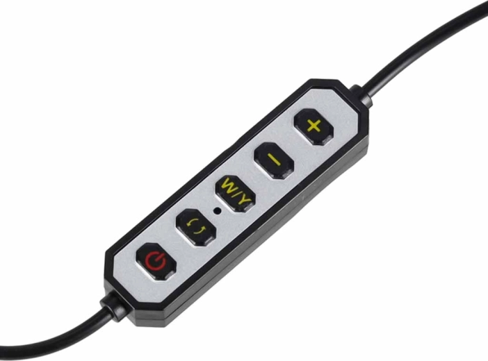 Comfortabele bediening en 10 helderheidsniveaus