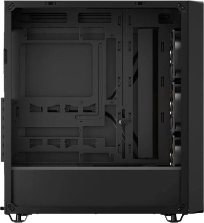 Modulaire binnenruimte, nette bekabeling en ondersteuning voor de GPU