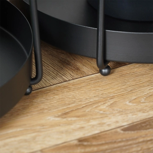 Uitneembare schalen met verhoogde rand