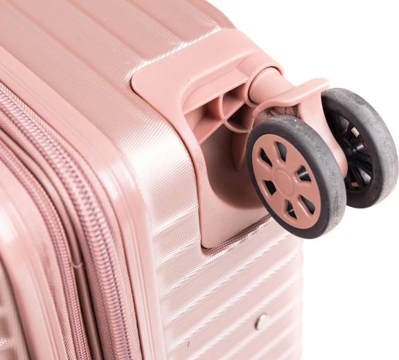 Soepele rit op dubbele 360°-wielen