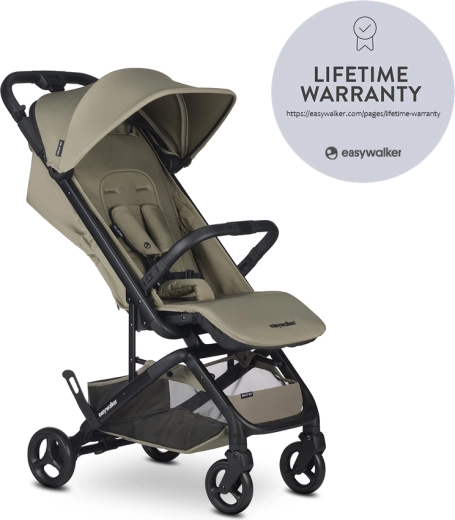 Easywalker sportieve kinderwagen Miley Go moss green