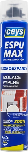 Hoogexpansie pistoolmontageschuim 750 ml CEYS
