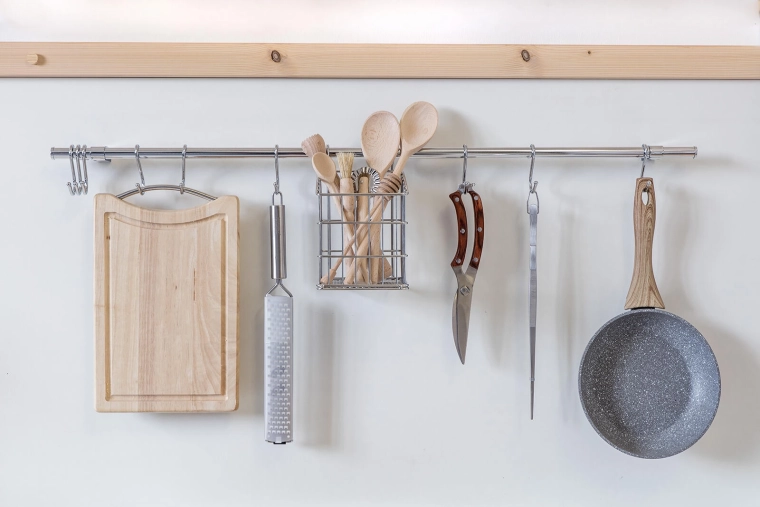 Ruimtebesparing op het werkblad