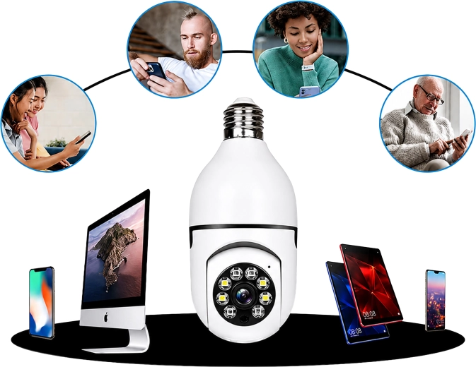 Draadloze Wi‑Fi-verbinding voor toezicht thuis