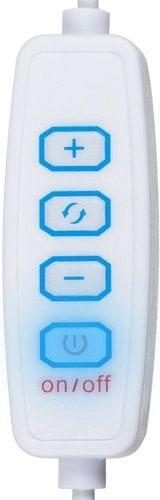 USB-voeding en bediening direct op de kabel