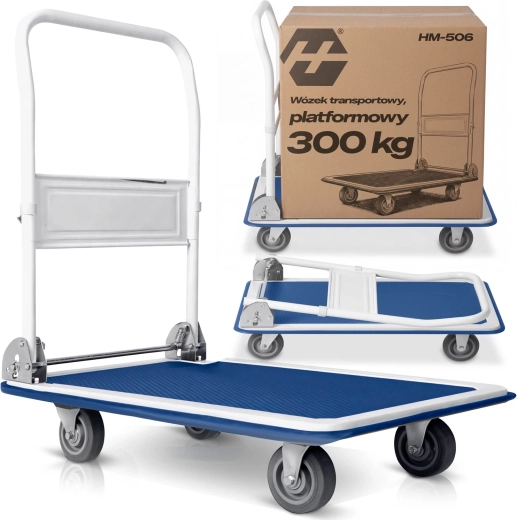 Humberg platformtransportwagen met een draagvermogen van 300 kg