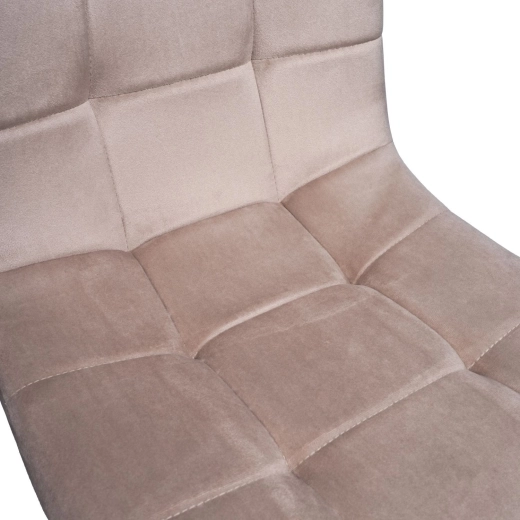 Fluwelen velvet en doorgestikt comfort