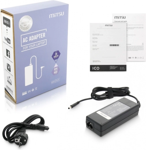 Mitsu voedingsadapter voor Asus-notebook 19 V 4,74 A 4,5 × 3,0 mm pin