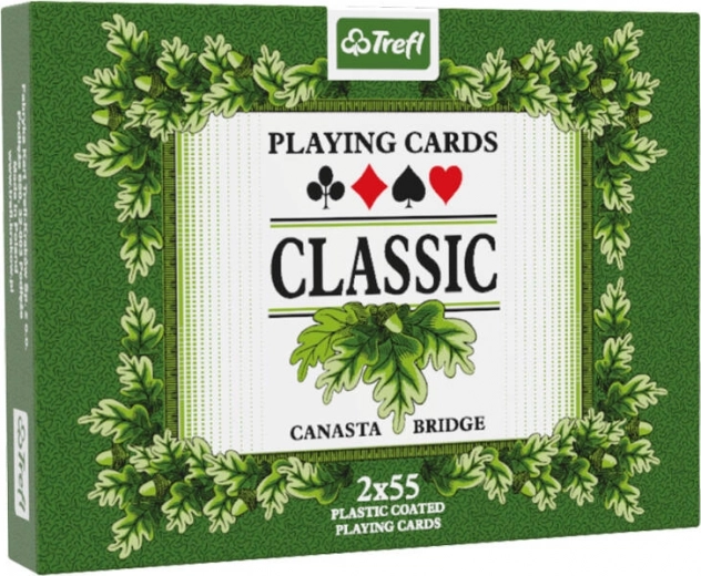 Trefl Klassieke speelkaarten Classic 2 x 55