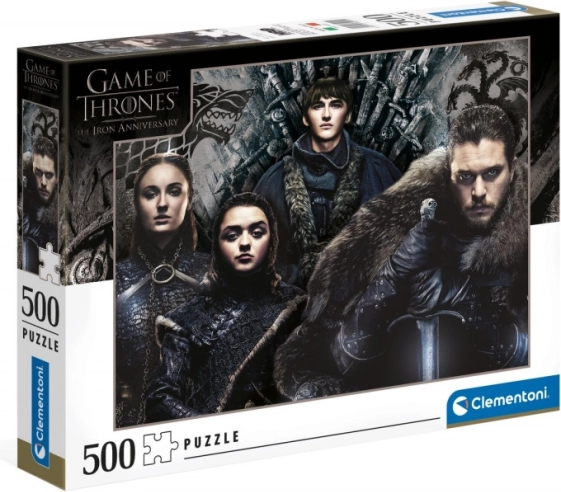 Puzzel Spel der Tronen: Huis Stark 500 stukjes
