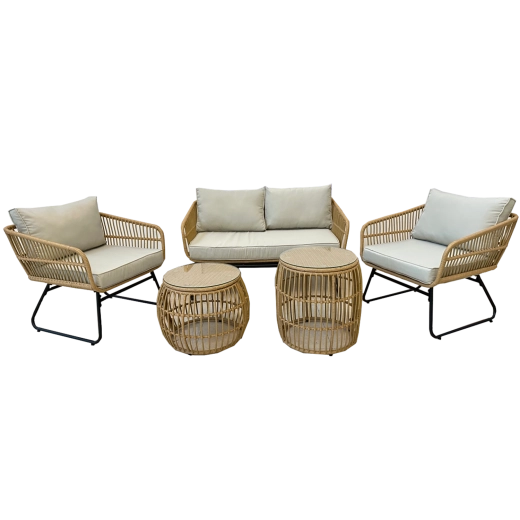 Licht, luchtig design van technorotan