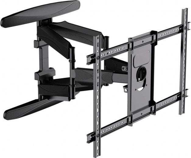 Muurbeugel voor tv 40–75" met zwenkarm, kantelen en draaien, VESA 600×400