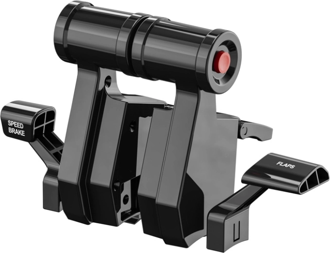 Haptische detents zoals in een Airbus