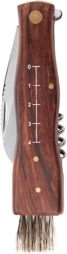 Geïntegreerd borsteltje en maatverdeling 1–4 cm