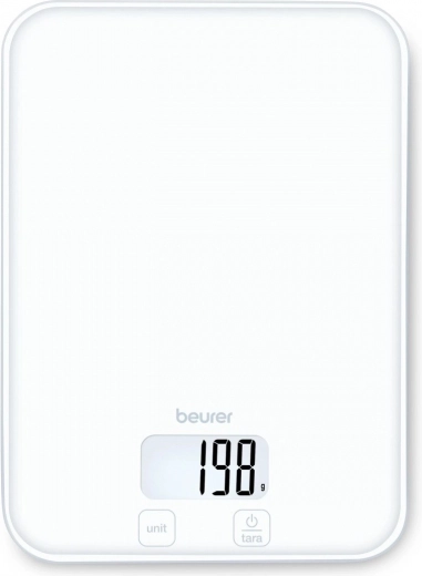 Beurer KS 19 Pure White keukenweegschaal