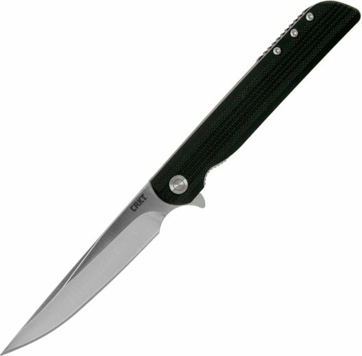 Uitschuifbaar vouwmes CRKT LCK+ Large Black 9,2 cm, zwart, FRN