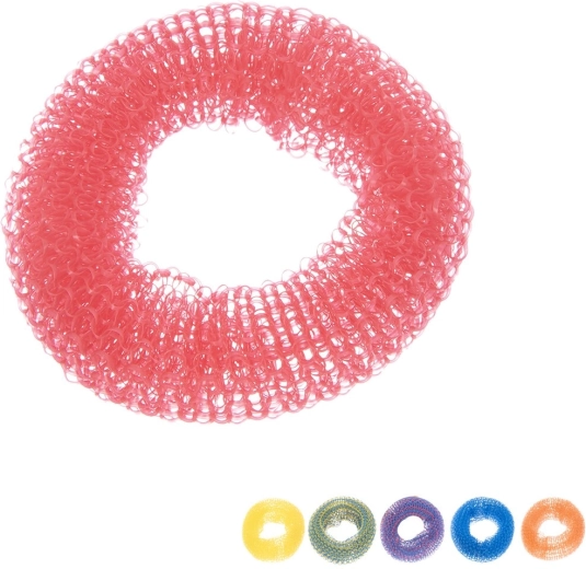 Nylon schuurspons voor de afwas 7,5 cm mix 1 st.