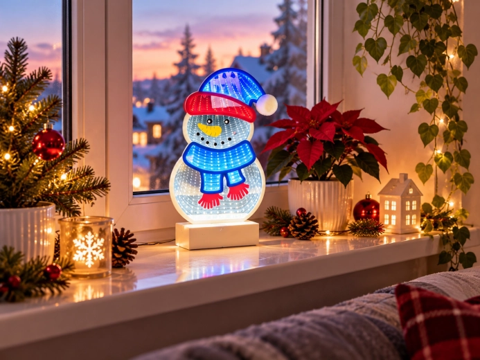 Compacte decoratie op batterijen