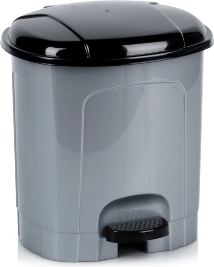 Kunststof pedaalemmer 5,5 l grijs