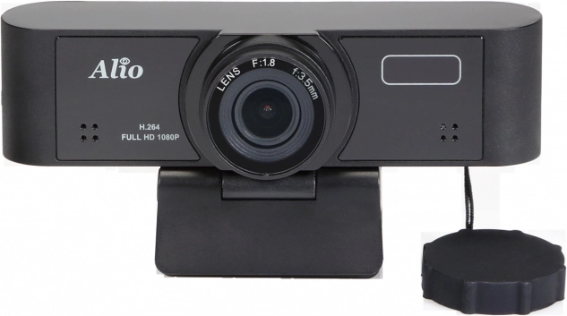 webcam Alio FHD84 Full HD 1080p met autofocus en dubbele microfoons