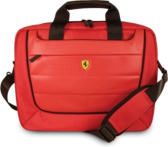 Ferrari Scuderia laptoptas 16″ rood