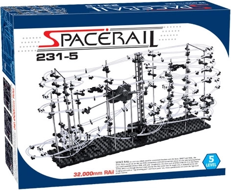 SpaceRail 3D knikkerbaan level 5 (32 m)