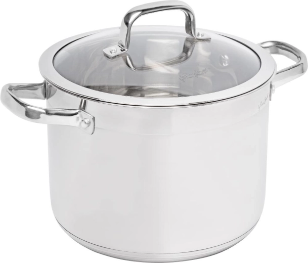 Lamart Prestige roestvrijstalen pan met deksel 7,9 l