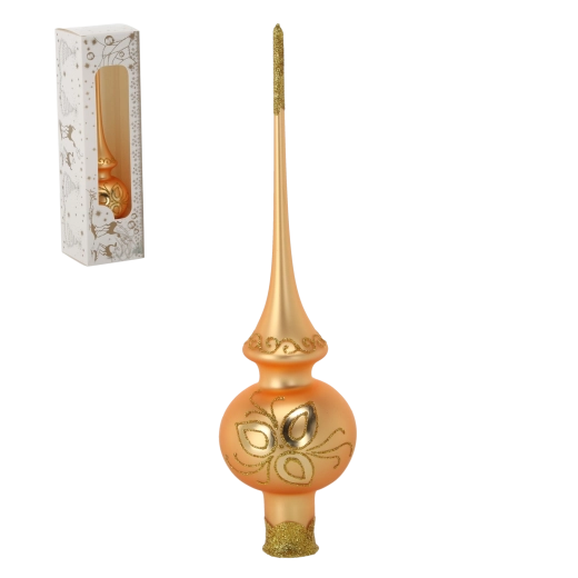 Gouden piek voor de kerstboom Chomik