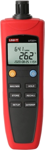 Uni-T UT331+ temperatuur- en vochtigheidsmeter