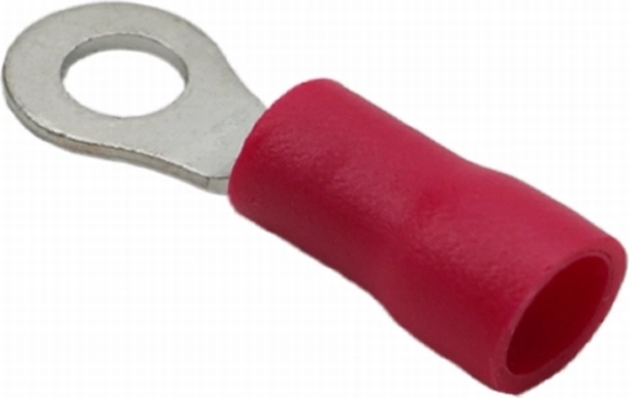 Geïsoleerd kabeloog 4,3/1,7 mm rood