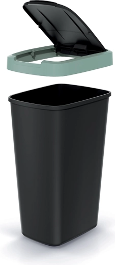 Frame voor stevige bevestiging van de zak