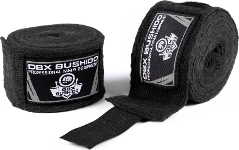 Boksbandages DBX Bushido – Zwart