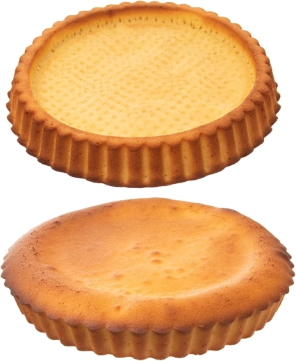 Gekartelde rand voor stijlvolle tarts