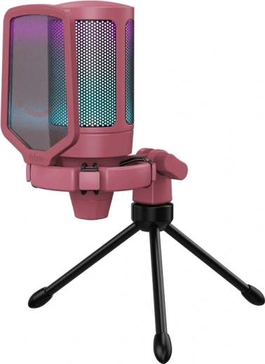 Gaming USB-condensatormicrofoon Fifine A6VR rood - 1 stuk