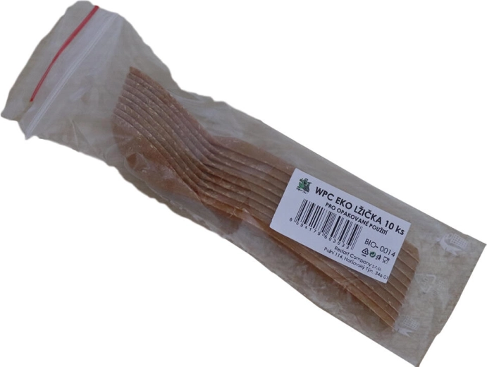Eco-lepeltjes van WPC – set van 10 stuks