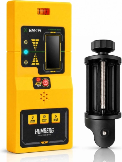 Humberg HM-174 ontvanger (detector) voor groene laserstraal voor laserniveau