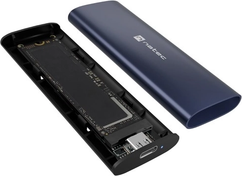 Maakt van M.2 NVMe een externe schijf