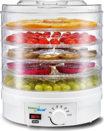 Fruit-, groente- en paddenstoelendroger GreenBlue