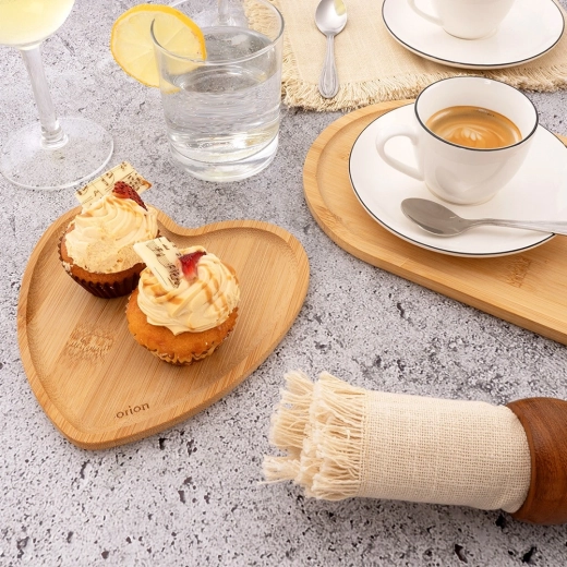 Decoratie en dienblad in één